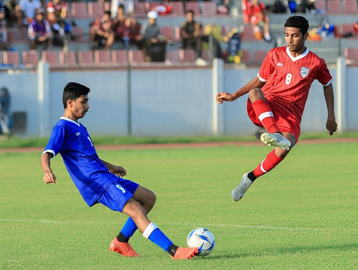 Arti mimpi bermain sepak bola.
