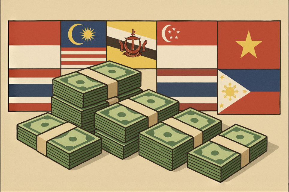 Ilustrasi: Perbedaan gaji PNS  Indonesia dengan 6 negara tetangga.