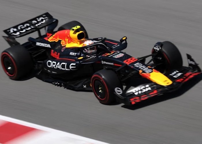 Yuki Tsunoda start paling belakang di F1 Spanyol 2025.