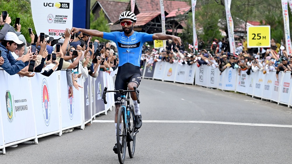 Juara umum Tour de Banyuwangi Ijen (TDBI) 2024, Merhawi Kudus bakal absen di event serupa tahun 2025.