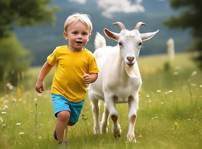 Arti mimpi di kejar kambing.