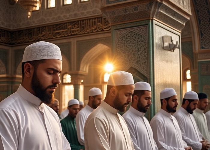 Niat sholat Idul Adha lengkap arab, latin dan arti beserta posisi.
