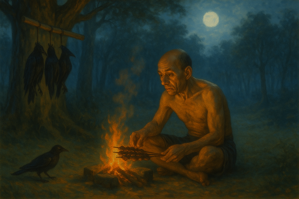 Mitos pesugihan sate gagak, kekayaan yang instan berbuntut resiko besar.