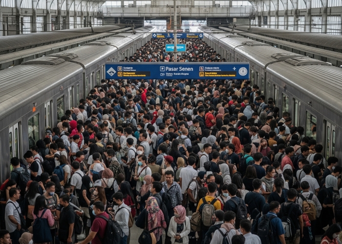 KAI Daop 1 Jakarta memberikan diskon tiket hingga 30 persen.