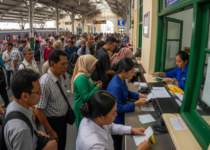KAI Divre I Sumut memberikan diskon pada KA Sribilah Utama.