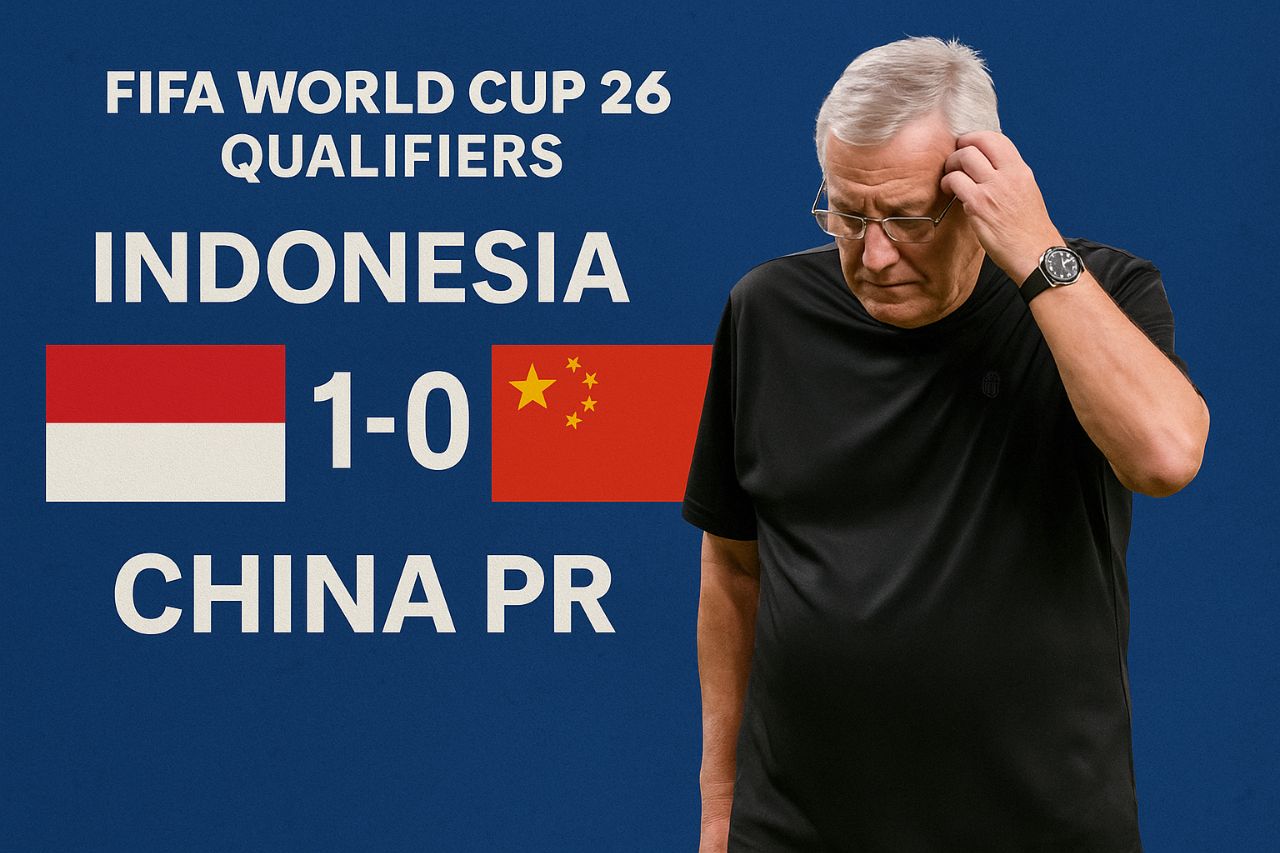 Pelatih Branko Ivankovic panen kritik usai China dikalahkan Indonesia 1-0, hasil tak sesuai dengan sesumbar.