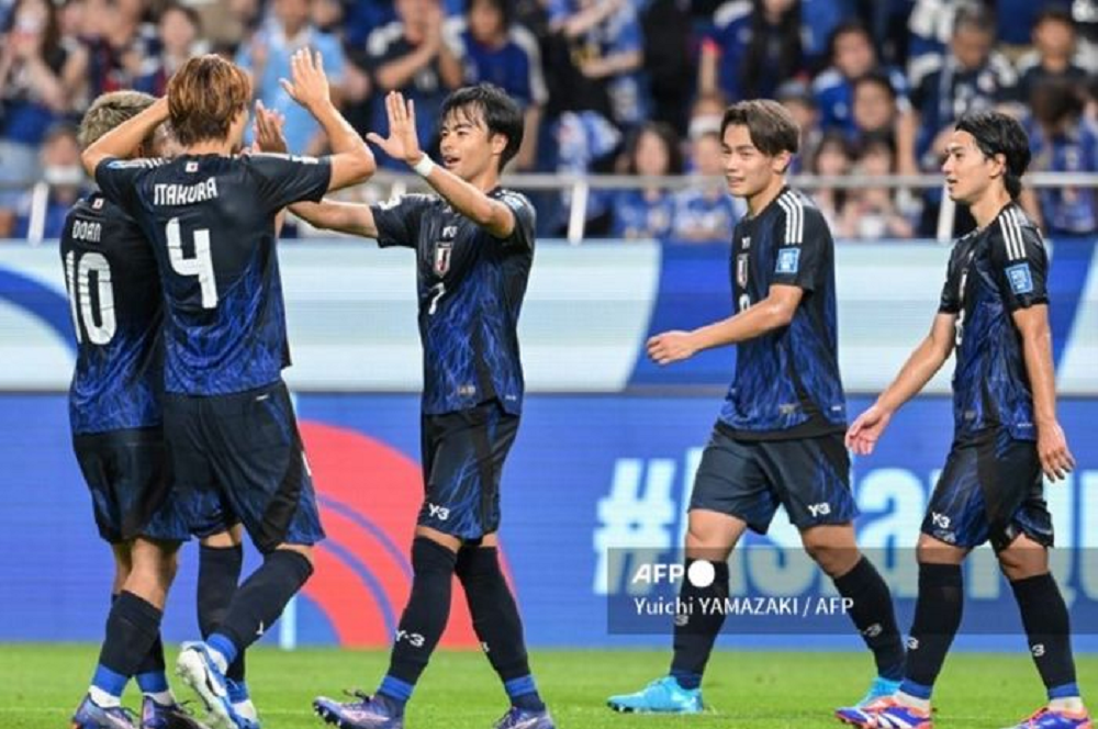 Pelatih Jepang Turunkan Tim Pelapis pada laga lawan Timnas Indonesia.