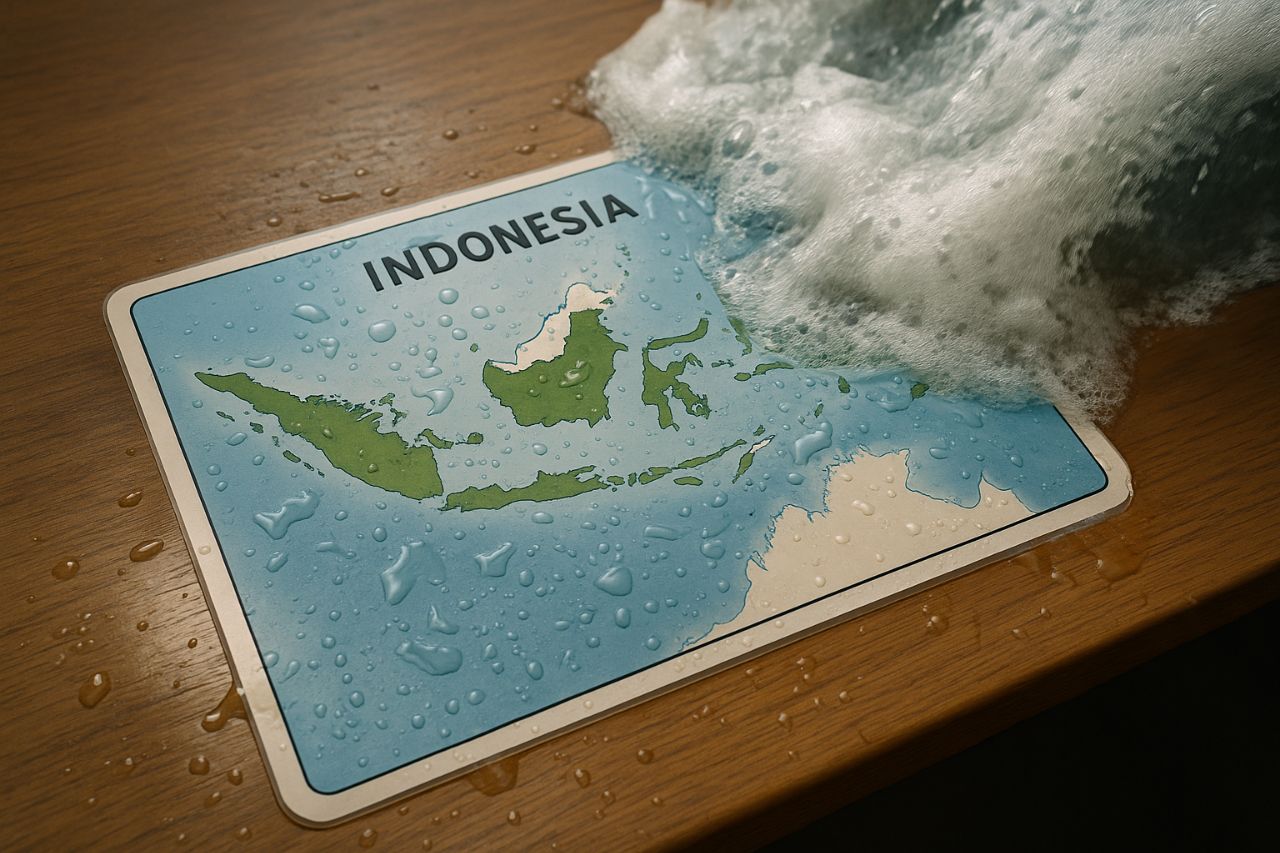 Geografis Indonesia ditakdirkan menjadi lokasi bencana megathrust dan tsunami terbesar di bumi.