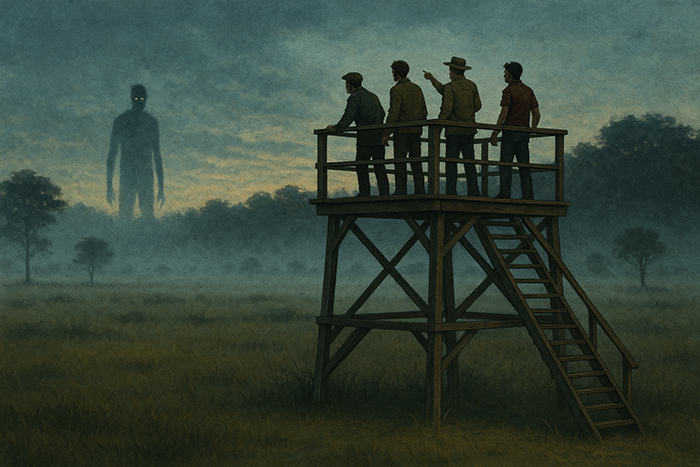 Cerpen misteri menara kabut Alas Purwo yang menelan empat sekawan.