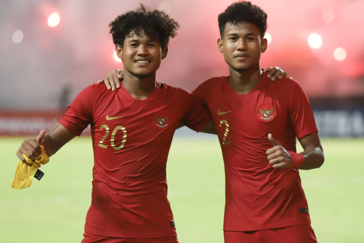 DUO KEMBAR: Bagus Kaffa dan bagus Kaffi pernah menorehkan prestasi bersama timnas Indonesia