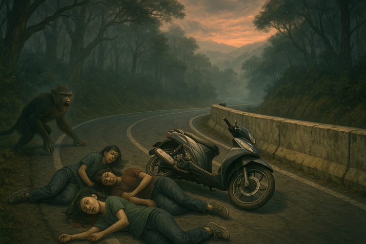 Ilustrasi wisatawan mengalami kecelakaan di Sengkan Mayit.