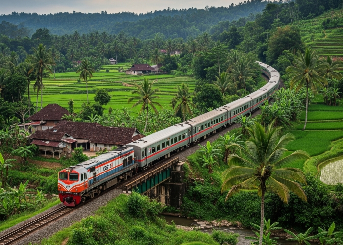 Tiket kereta api di Daop 2 Bandung tembus 100,1 persen saat Idul Adha 2025.