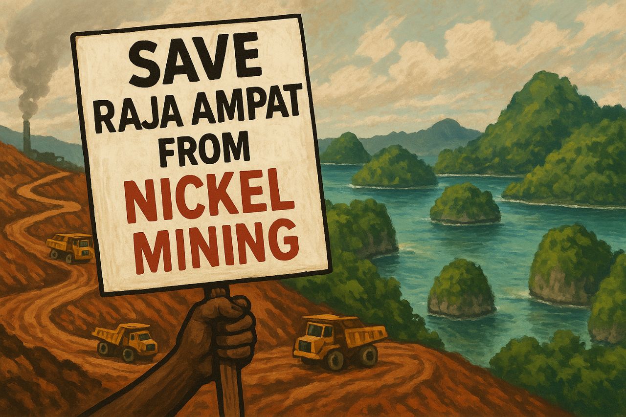 Polemik tambang nikel di Raja Ampat Papua terus bergulir.