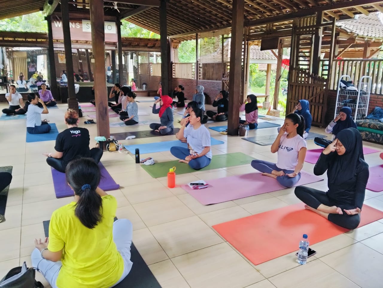 PILIHAN: Yoga bisa menjadi pilihan untuk mengisi weekend