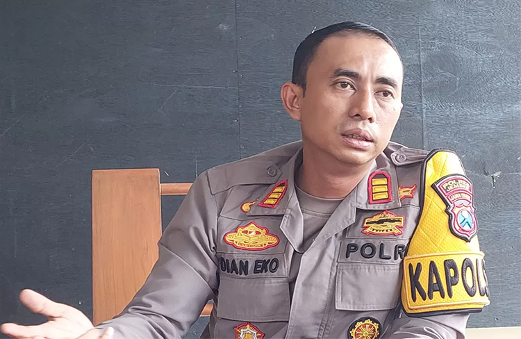 AKP Dian Eko Timuriyono, Kapolsek Umbulsari, Jember.