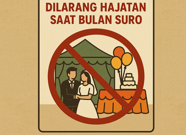 Salah satu pantangan bagi orang Jawa di bulan Suro adalah menggelar hajatan.