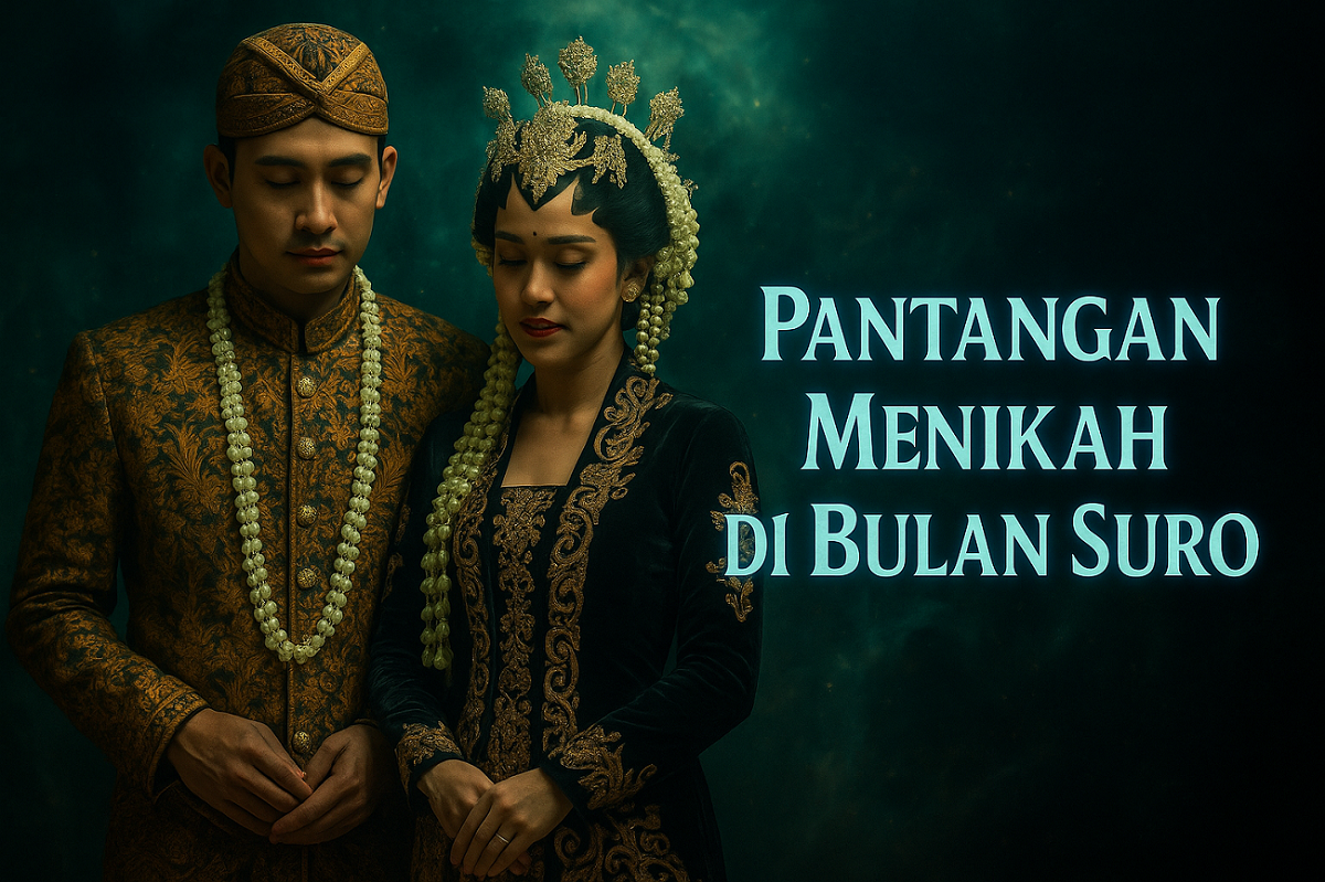 Dalam tradisi kepercayaan Jawa, menikah di bulan Suro dianggap Pamali.
