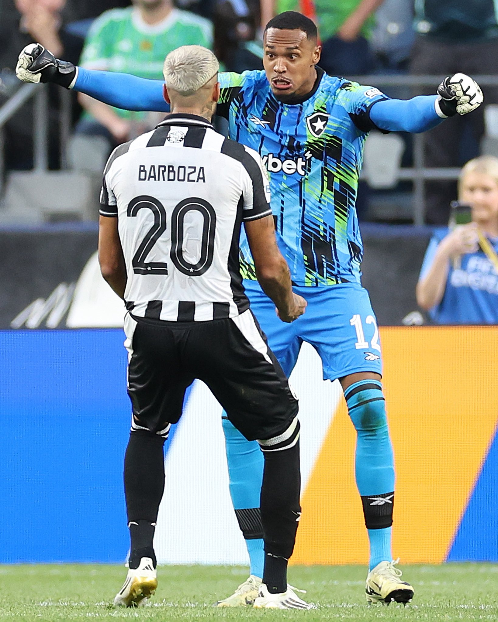 MENANG: Botafogo berhasil menundukkan Seattle Sounders dalam laga perdana Grup B Piala Dunia Antarklub 2025