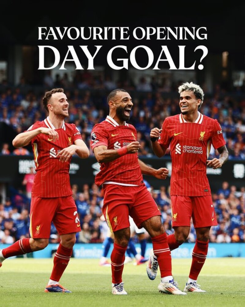 PEMBUKTIAN: Liverpool akan menjalani pekan perdana Liga Inggris 2025-2026 dengan tampil di Community Shield vs Crystal Palace