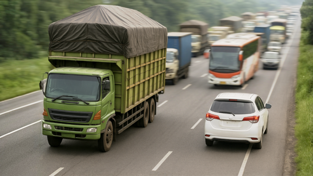 Bus dan kontainer bisa masuk klasifikasi ODOL.