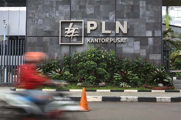 ILUSTRASI gedung pusat PLN di Jakarta.