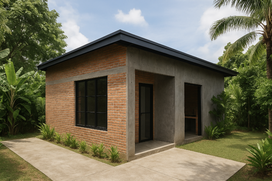 Gaya industrial, Rekomendasi desain rumah estetik, minimalis dan simple dengan budget di bawah Rp150 juta.