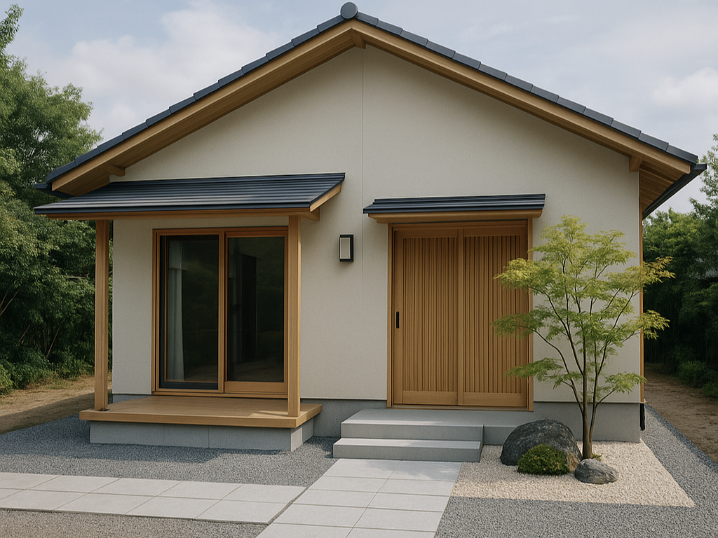 Gaya Japan modern, Rekomendasi desain rumah estetik, minimalis dan simple dengan budget di bawah Rp150 juta.