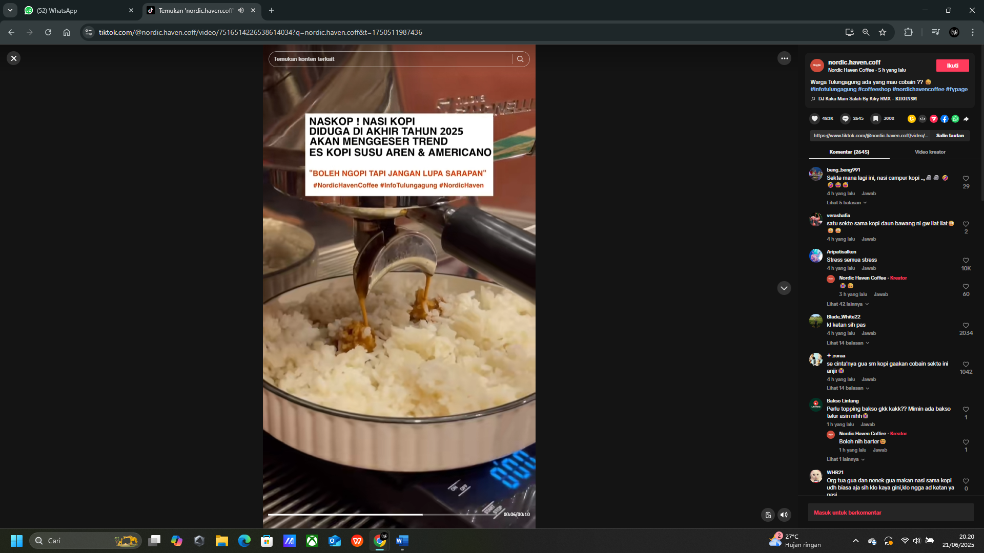 Trend NASKOP di TikTok.