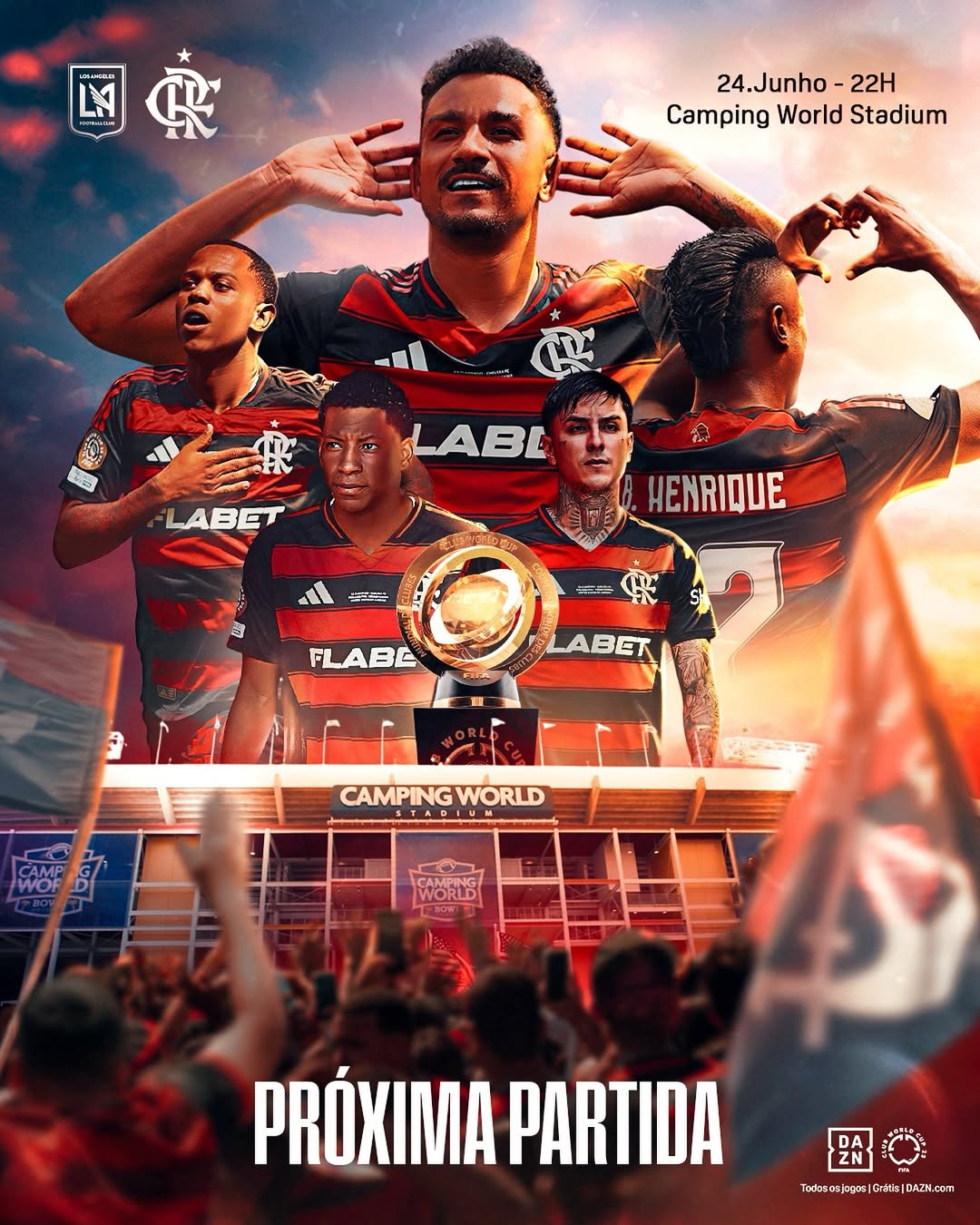 Pertemuan langit dan bumi di grup D FIFA Club World Cup 2025.