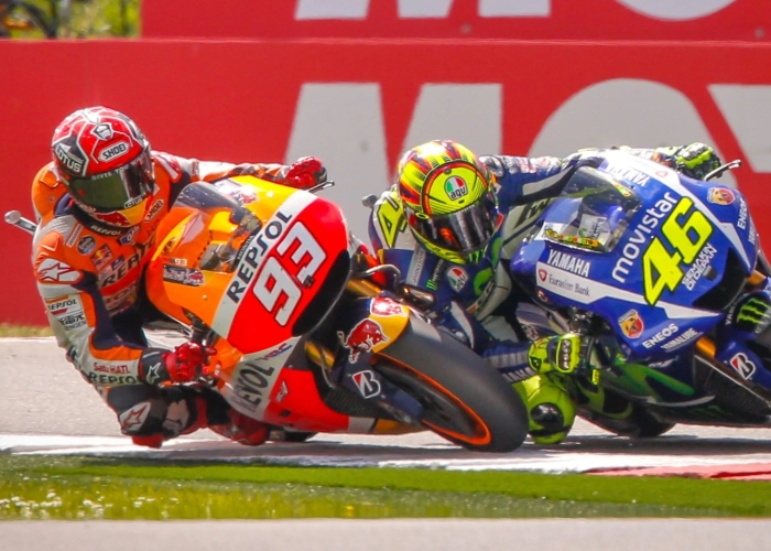 TT Circuit Assen menjadi saksi duel legendaris MotoGP.