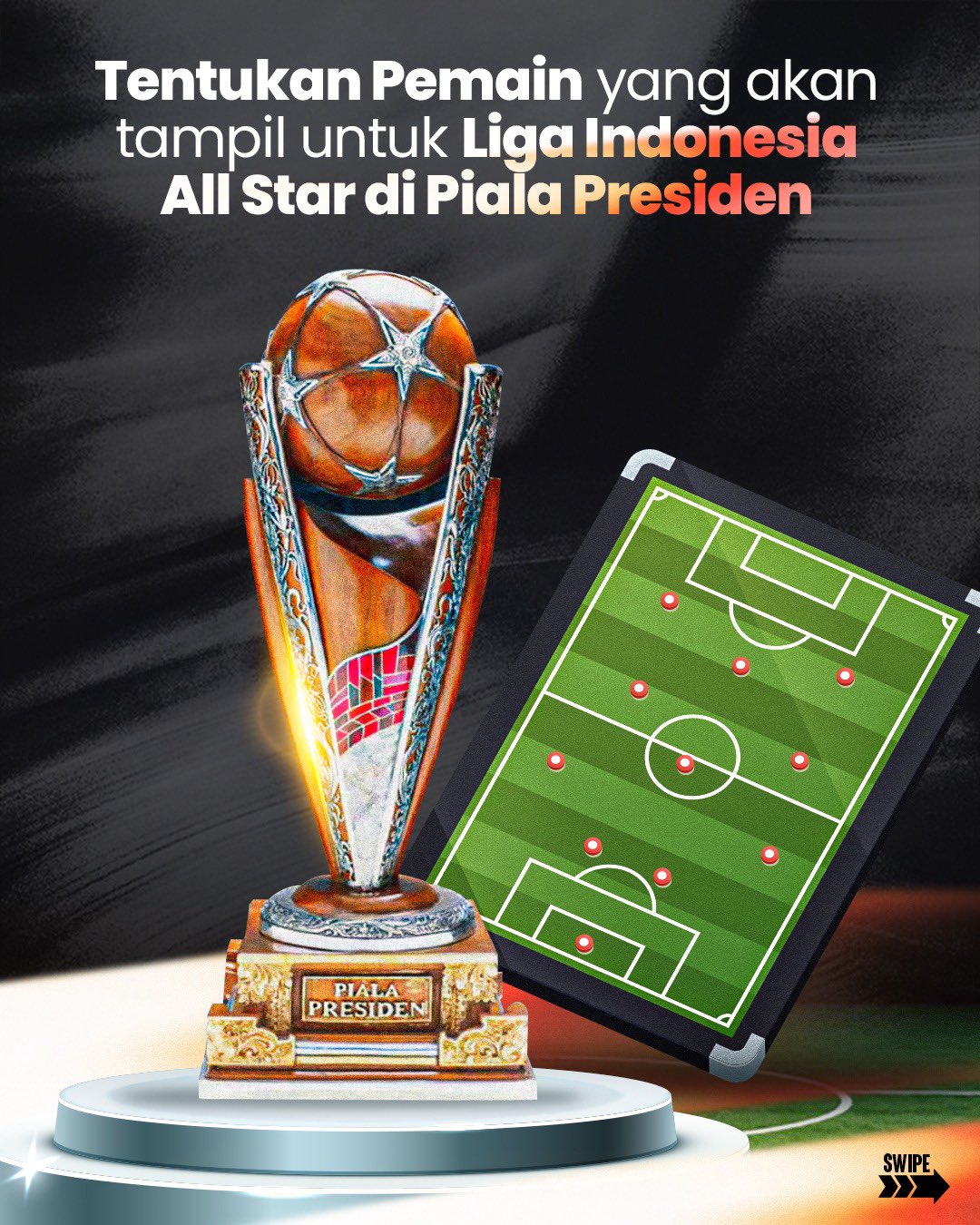 TERPILIH: 30 nama skuad Indonesia All Stars sudah terpilih melalui voting