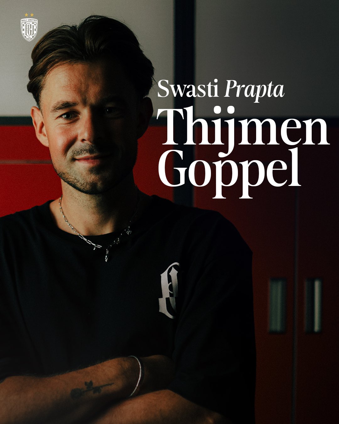 TANTANGAN BARU: Thjimen Goppel menjadi bagian skuad Bali United di pentas Liga 1 musim 2025-2026