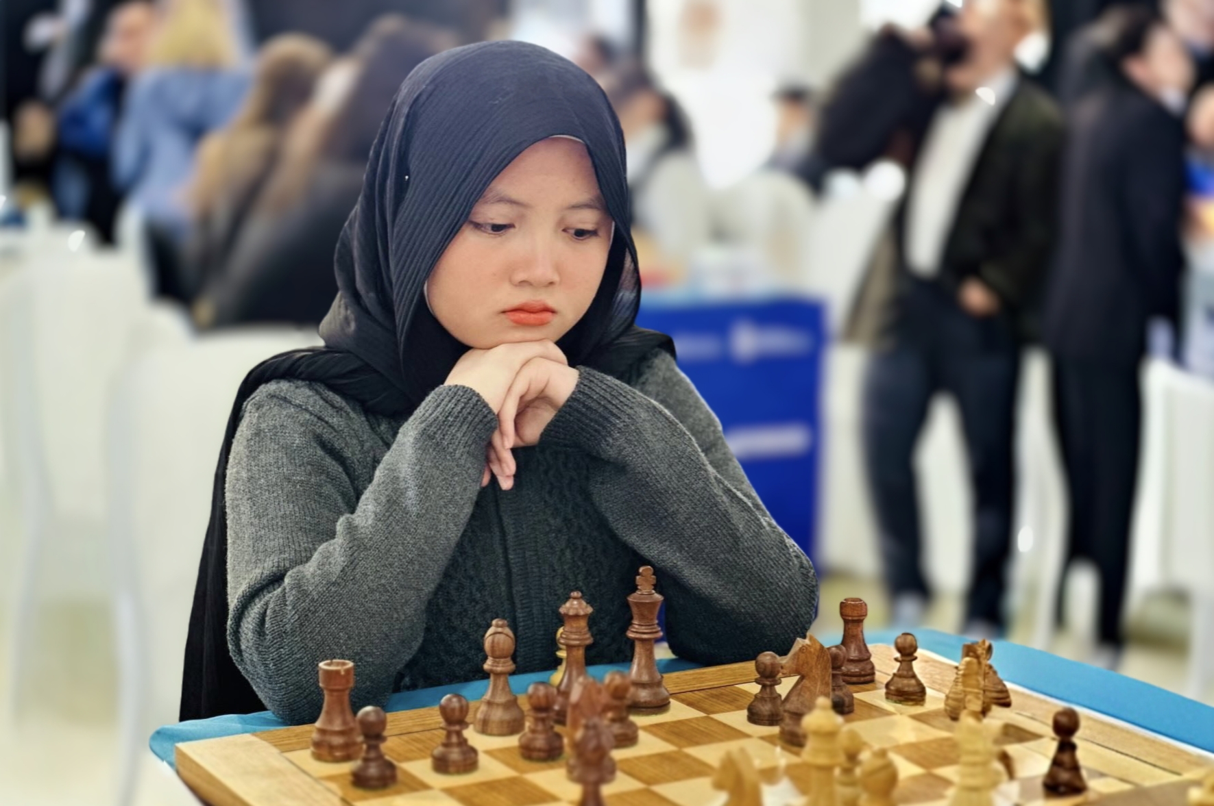 Shafira Herfesa Devi, pecatur muda berbakat asal Sleman yang menembus Piala Dunia.