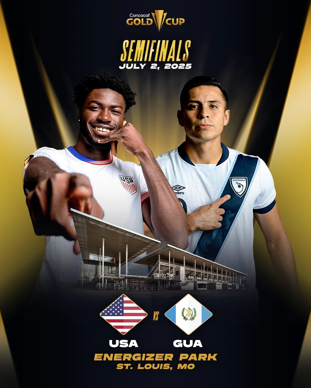Semifinal CONCACAF Gold Cup 2025.