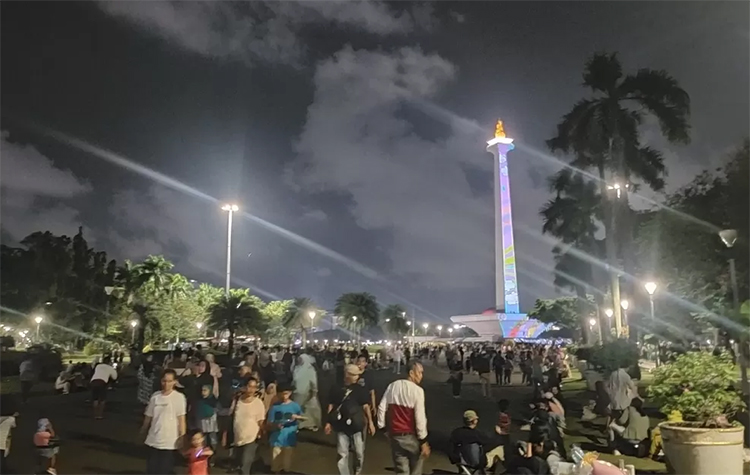 Sejumlah jalan di Jakarta, termasuk kawasan Monas, akan ditutup sementara 1 Juli 2025.