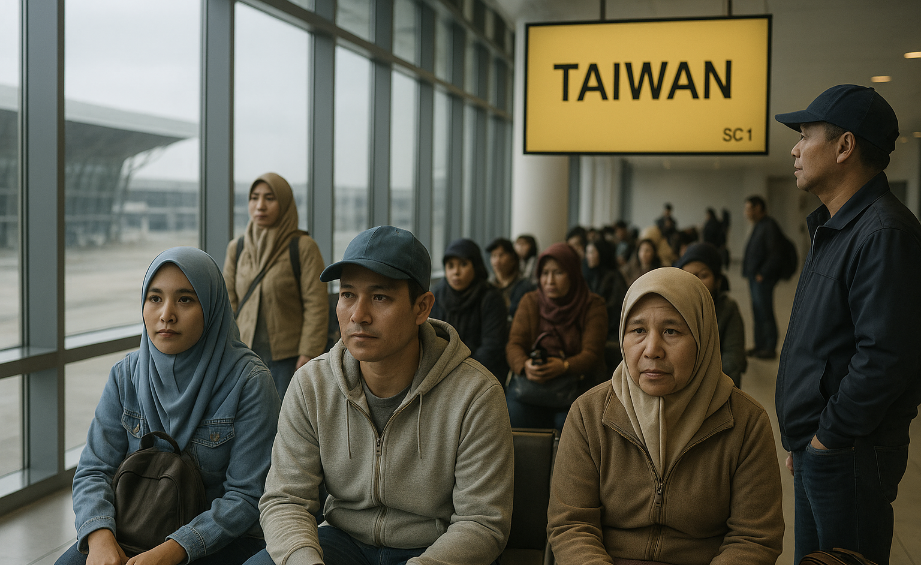 Info gaji TKI Taiwan dan negara lainnya terbaru 2025.