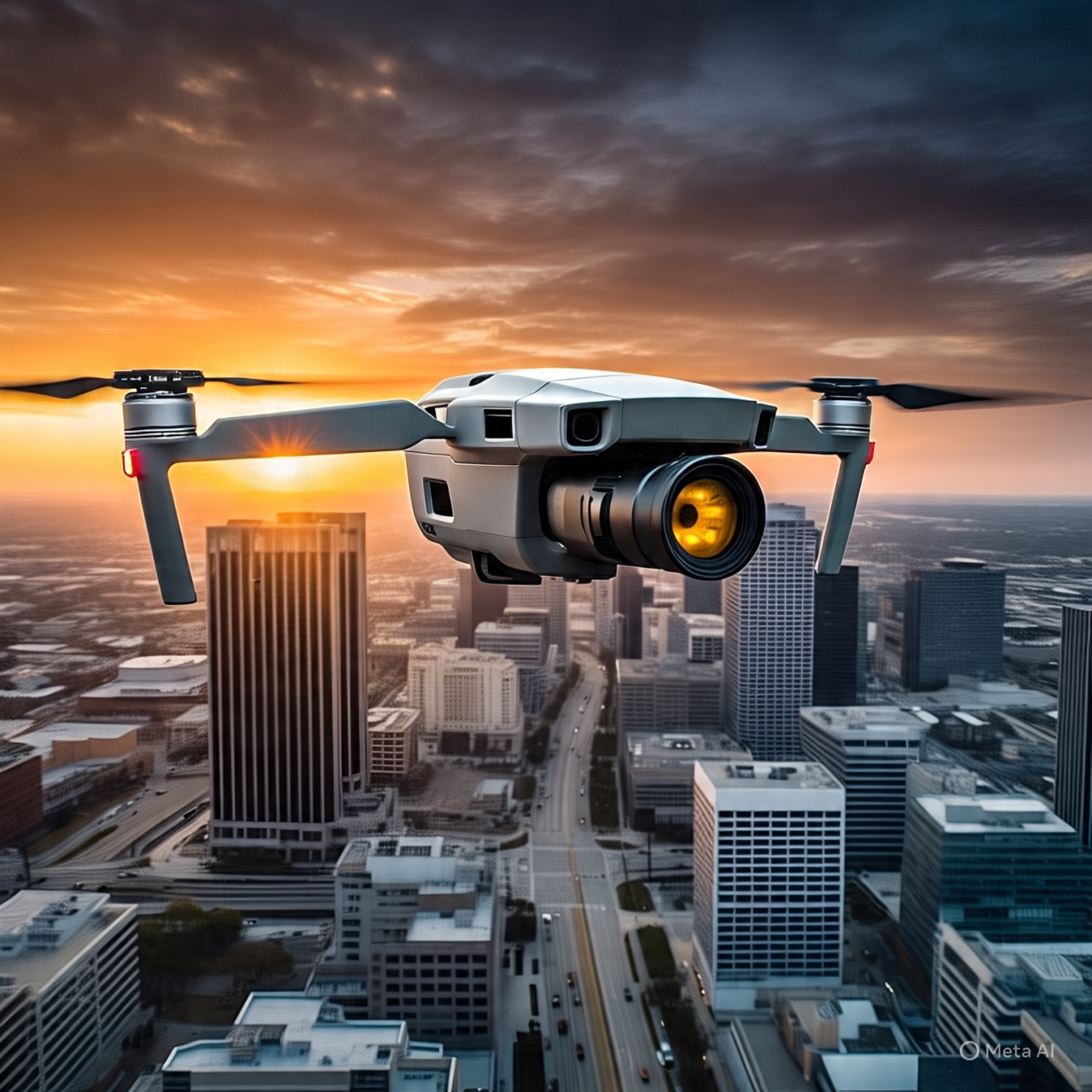 Drone termal.
