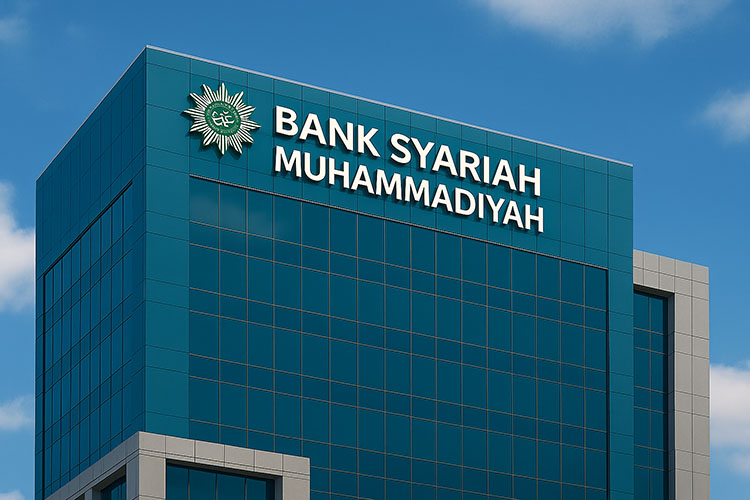 ILUSTRASI gedung Bank Syariah Muhammadiyah.