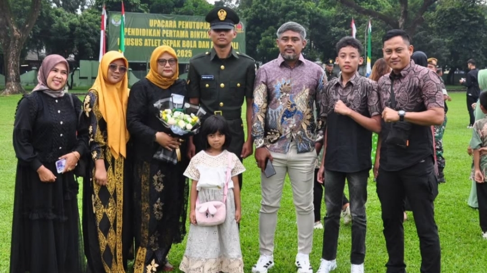 WISUDA: Arkhan Kaka baru resmi menjadi anggota TNI