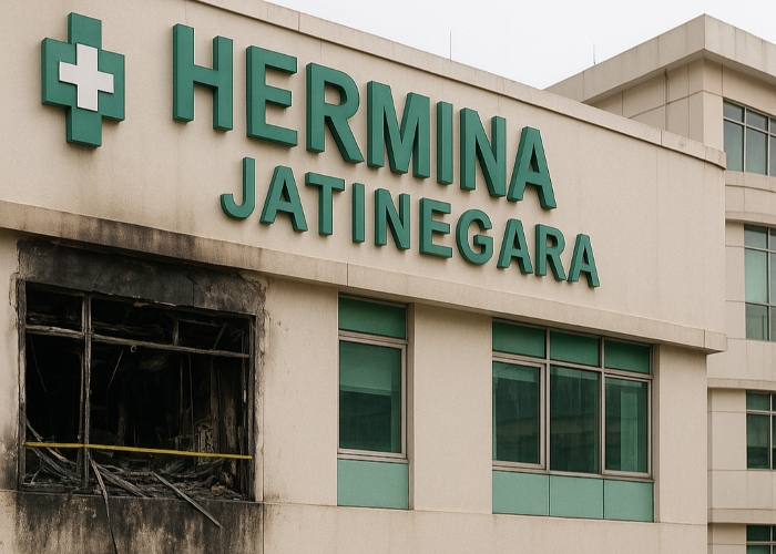 Layanan RS Hermina Jatinegara kembali normal pasca kebakaran 2 Juli 2025.