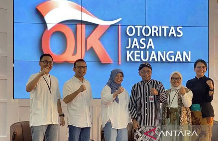 Kegiatan temu media Otoritas Jasa Keuangan (OJK) di Semarang, Jawa Tengah, tahun 2024 lalu.