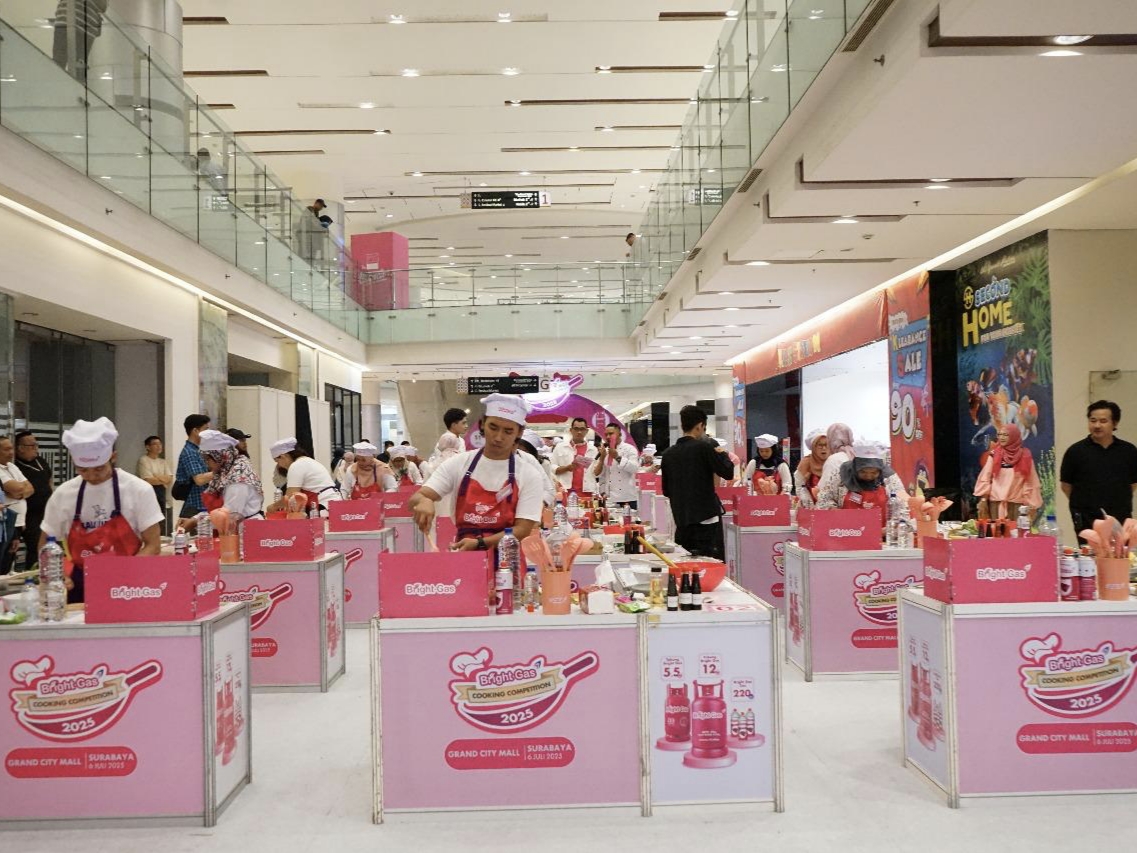 Bright Gas Cooking Competition 2025 hadir di Surabaya, ajang kuliner bergengsi angkat kekayaan rasa Nusantara dan dukung UMKM lokal.