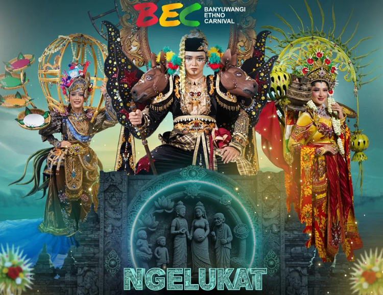 Banyuwangi Ethno Carnival, Ngelukat: Usingnese Traditional Ritual digelar 12-13 Juli 2025.