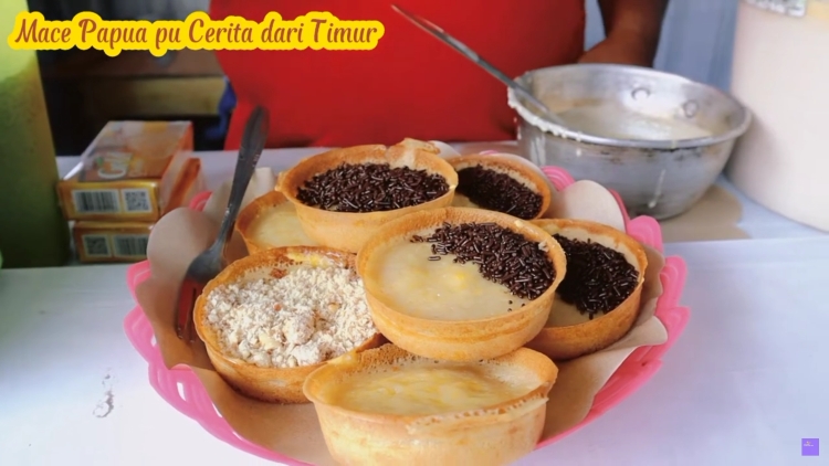 Resep martabak sagu khas Papua.