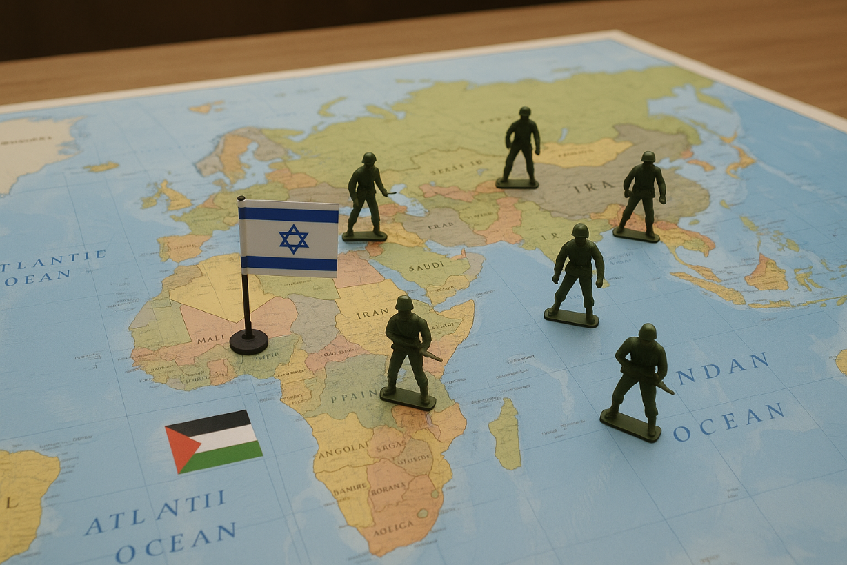 Konflik Israel dan negara-negara Arab meluas. Publik teringat akan nubuat dalam Al-Qur