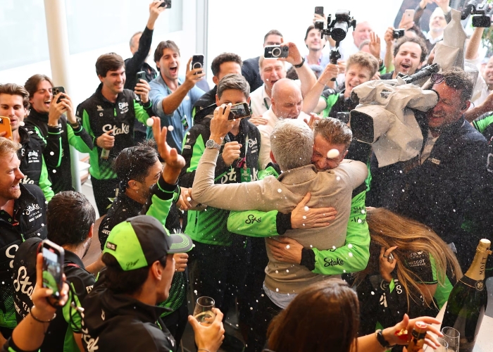 Kemenangan di F1 GP Silverstone Inggris menjadi kali pertama Nico Hulkenberg meraih podium selama karirnya.