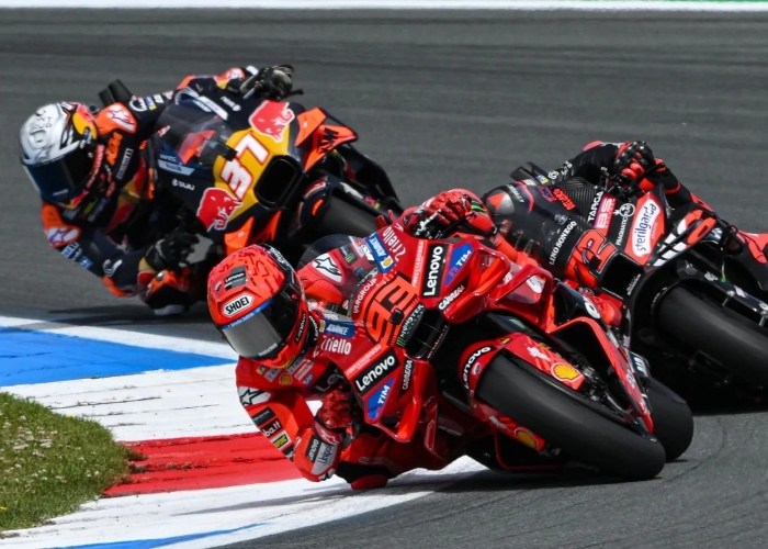 Dominasi Marc Marquez di era MotoGP modern membuatnya dijuluki Raja Sachsenring.