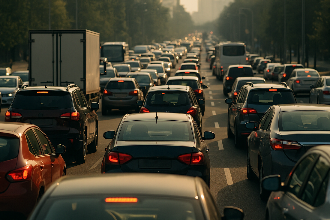 Jam-jam macet Bandung.