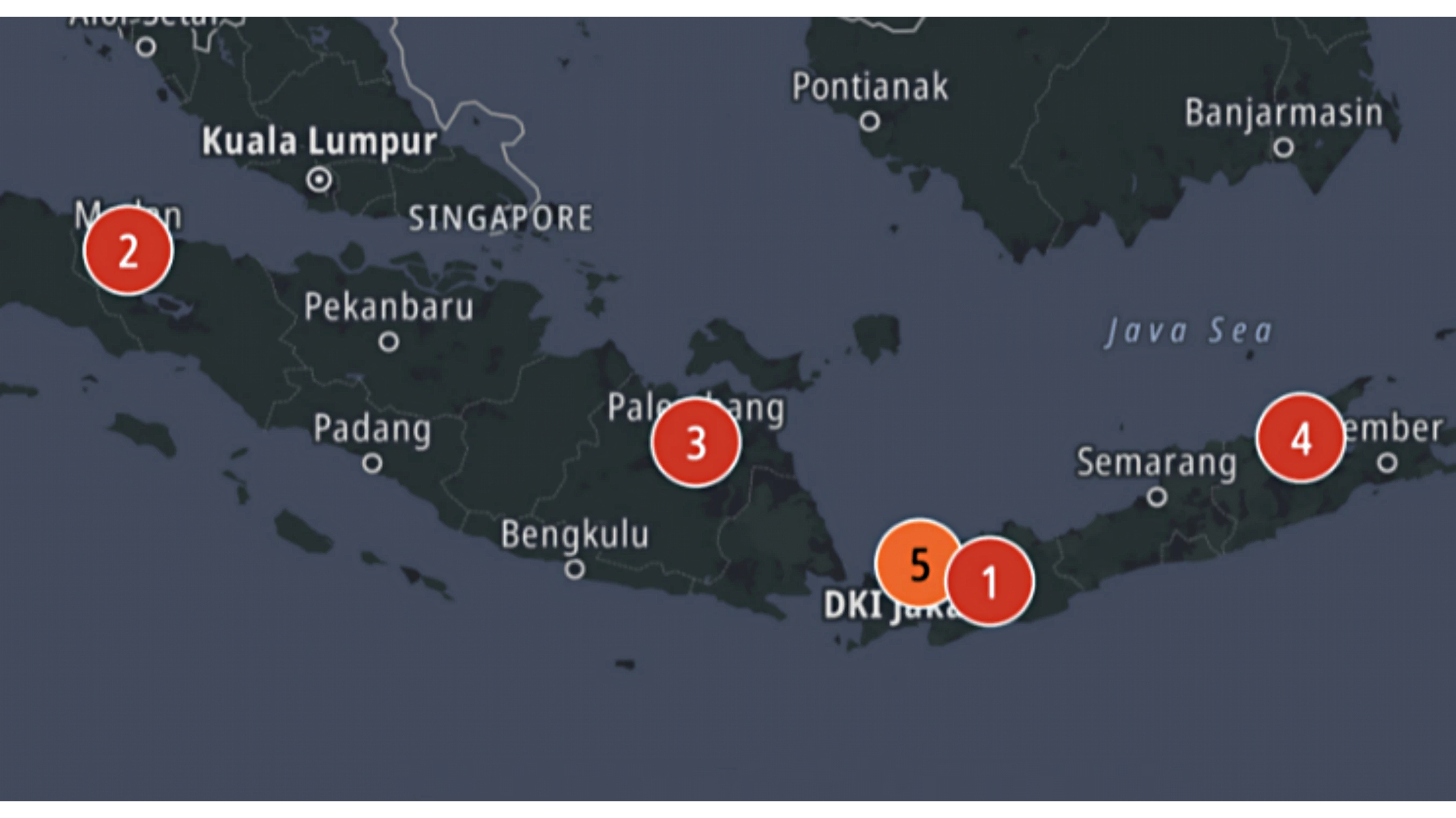 Ranking 5 kota termacet di Indonesia yang masuk kota macet di dunia.