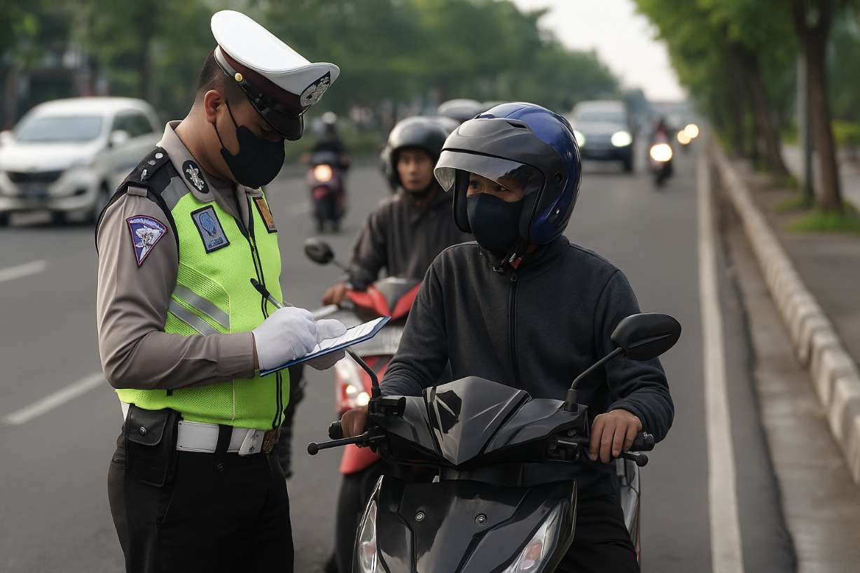 Mulai 14 Juli Polisi Razia Besar-besaran di Jalan! Catat 10 Jenis Pelanggaran dan Besar Denda Tilang.
